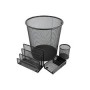 SET 4 PEZZI IN RETE NERO