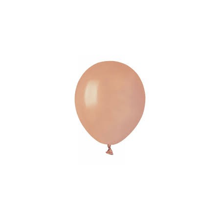 100 PALLONCINI 5 POLLICI ROSA ANTICO