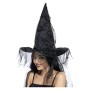 CAPPELLO STREGA C/VELO TULLE