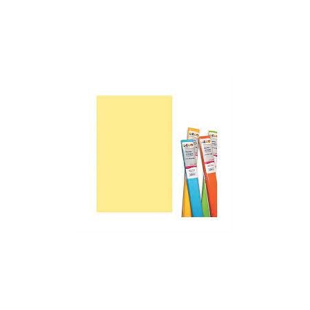 CARTA CRESPATA PESANTE 180GR GIALLO PALLIDO