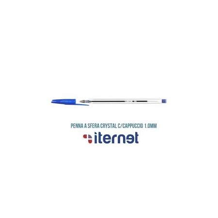 BIRO A SFERA BLU ITERNET