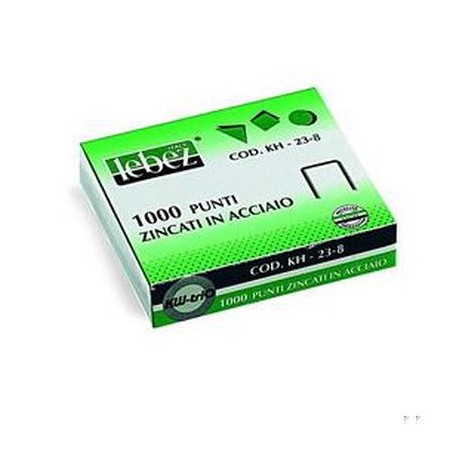 PUNTI ZINCATI 17 MM 1000 PZ