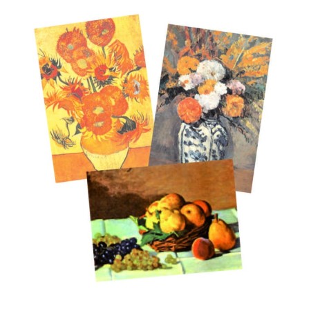 CARTONI PREDISEGNATI FIORI (PREZZO SINGOLO)