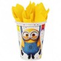 8 BICCHIERI MINIONS