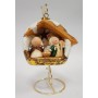 PRESEPE PALLA CM 12 C/SUPP. E LUCE