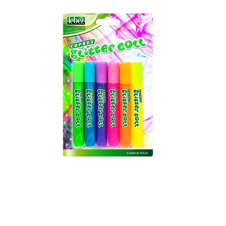 GLITTER COLL 10.5 ML BLIS.6 PZ FLUO