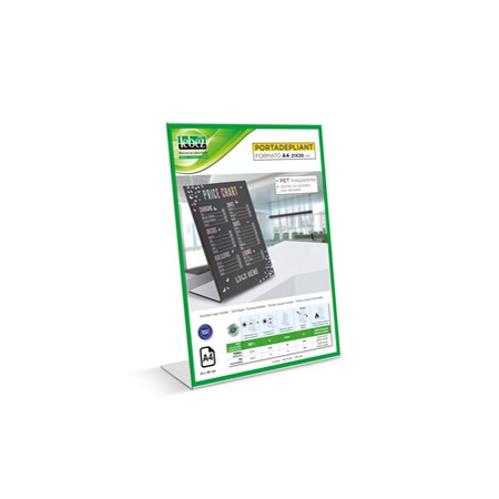 DISPLAY CON BASE A L A4 21X30CM