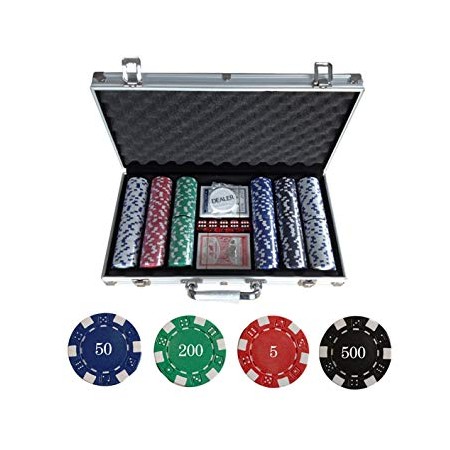 VALIGETTA POKER 200 CHIPS 11 GR. VALORE