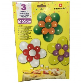 SET ACCESSORI X PARTY 3 PRIMULE PEGASO