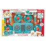 FORNELLO MAXI SCUOLA CUCINA CON STOVIGLIE