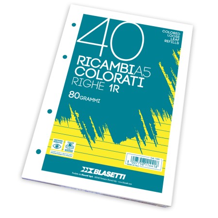 RICAMBI 15X21 COLORATI 1R