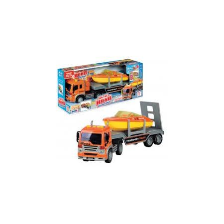 CAMION FRIZIONE PORTA MOTOSCAFO LUCI E SUONI