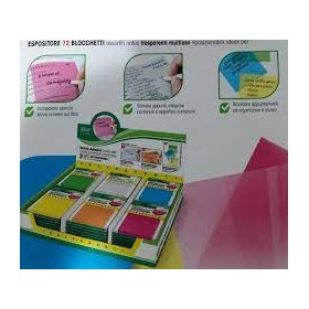 ESP. POST-IT TRASPARENTI LEBEZ PZ.72