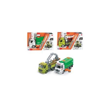 CAMION MECCANICO JUNIOR MONTA E SMONTA C/LUCI E SUONI