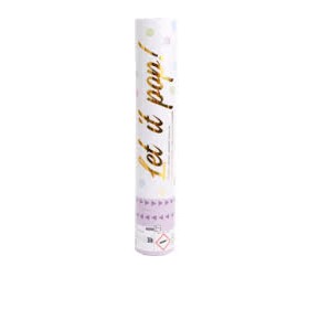 CANNONE SPARACORIANDOLI 28 CM MULTICOLOR PASTEL