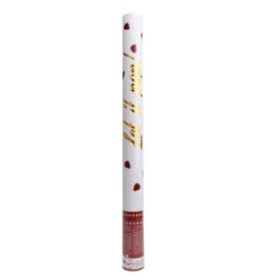 CANNONE SPARACORIANDOLI 60 CM PETALI ROSSI
