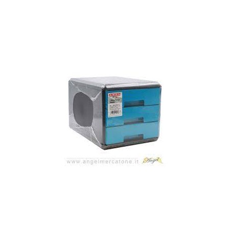 MINICASSETTIERE ARDA TURCHESE