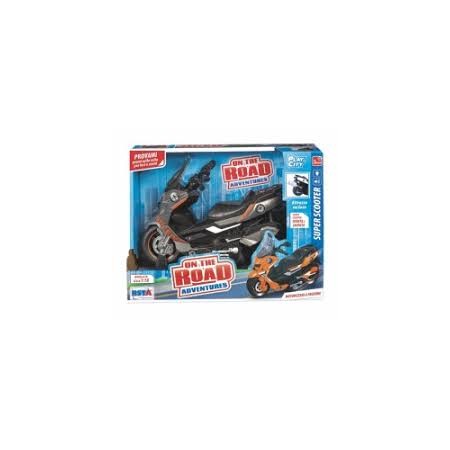 SUPER SCOOTER FRIZIONE 1:18 MONTA E SMONTA