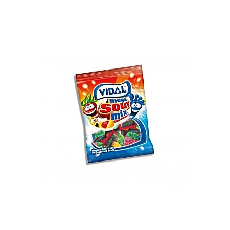 CARAMELLE 100GR MEGA SOUR MIX