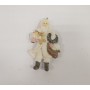 BABBO NATALE DA APPENDERE RESINA .