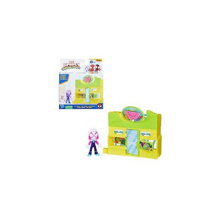 PERSONAGGI GHOST SPIDER PLAYSET CITY