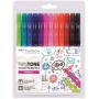 SET 12 MARKER TWIN TONE