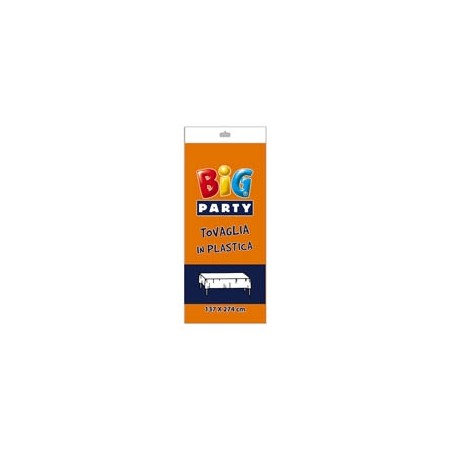 TOVAGLIE PLASTICA 137X274 ARANCIONE