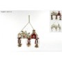APPENDINO LEGNO CASETTA BABBO NATALE C/LUCE