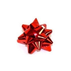 BUSTE FIOCCHI 10MM ROSSO METAL 100PZ