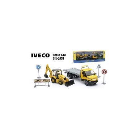 IVECO DAILY ROLL-OFF DIE CAST 1:32