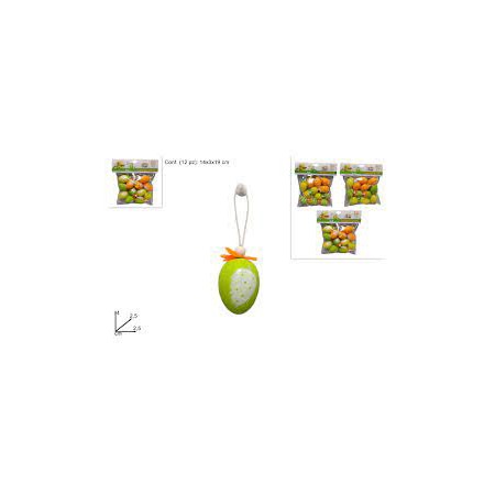 APPENDINI UOVA 4 CM SET 12PZ