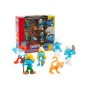 SET 6 PERSONAGGI PUFFI CON BIRBA CM 5.5