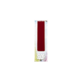 CANDELINE E SUPPORTO ROSSO