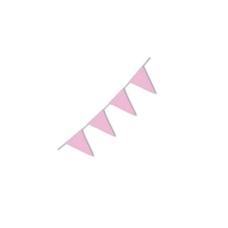 FESTONI BANDIERINE 20X30 10 MT ROSA