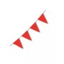 FESTONI BANDIERINE 20X30 10 MT ROSSE