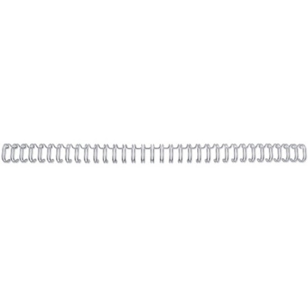 DORSI SPIRALE METALLO 25MM ARG. 200PZ