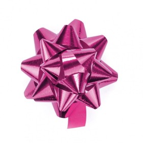 BUSTE FIOCCHI 14MM FUXIA METAL 100PZ