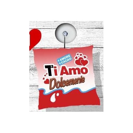 KINDER VENTOSINO 15X15 TI AMO