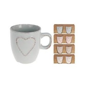 COPPIA TAZZINE CON CUORE