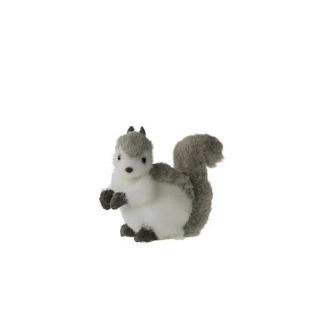 SCOIATTOLO PELLICCIA BEIGE 25CM
