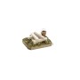 SCENA PRESEPE 8X6X4CM C/LED BATTERIA