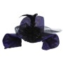CAPPELLO PAILLET E PIUMA 46X46X14