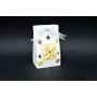 PACCO CERAMICA C/LED BIANCO/ORO