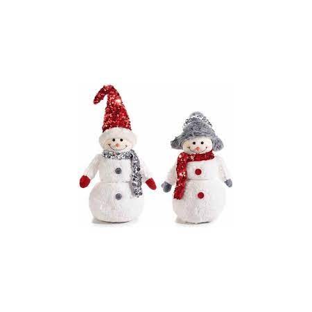 COPPIA PUPAZZI NEVE