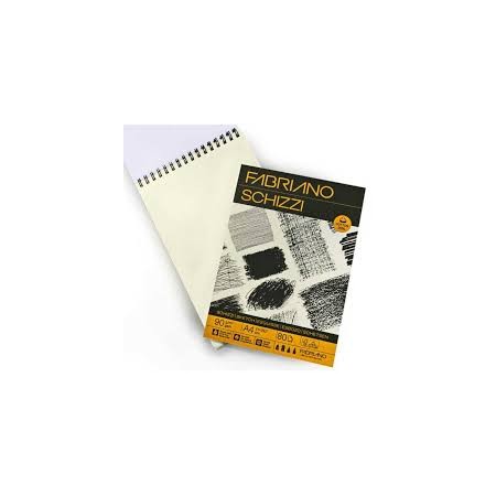 BLOCCHI FABRIANO SCHIZZI SPIRALI 90 GR A4 80 FG
