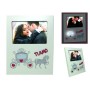 PORTAFOTO IN LEGNO CON LED