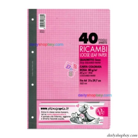RICAMBI COLORATI 21X31 5MM PIGNA