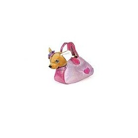 CHIUAUA CM.25 IN BORSETTA ROSA
