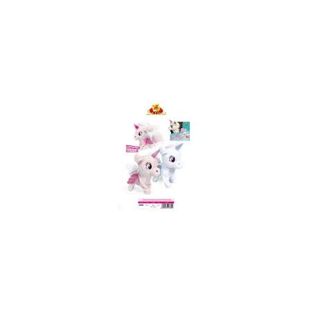 UNICORNO 2 COL ASS. CAMMINA C/LUCI E SUONI CM.30