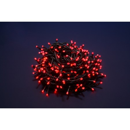 SERIE LED 750 LUCI ESTERNO 24V 8FUNZ. ROSSA